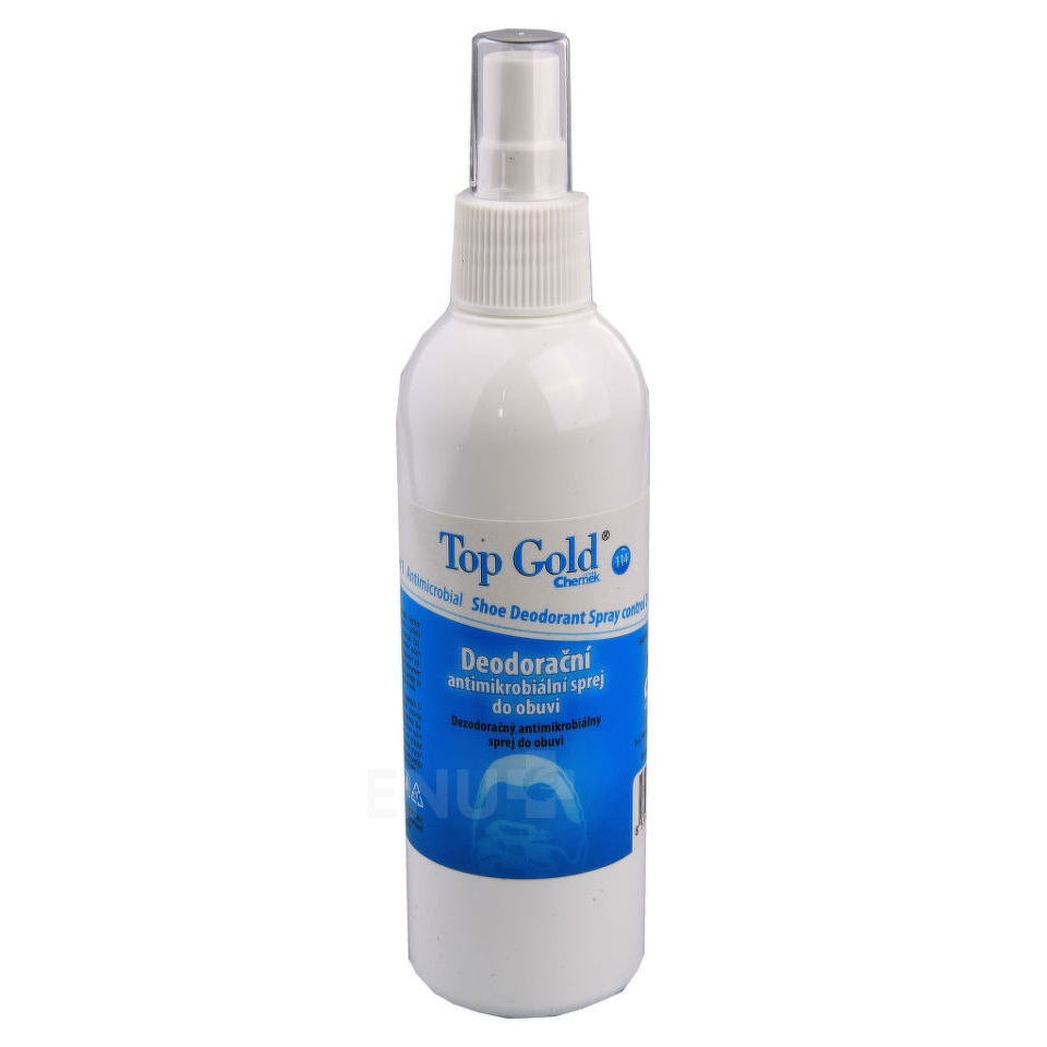 Deodoračný antimikrobakteriálny sprej do obuvi Top Gold 150 ml - inSPORTline