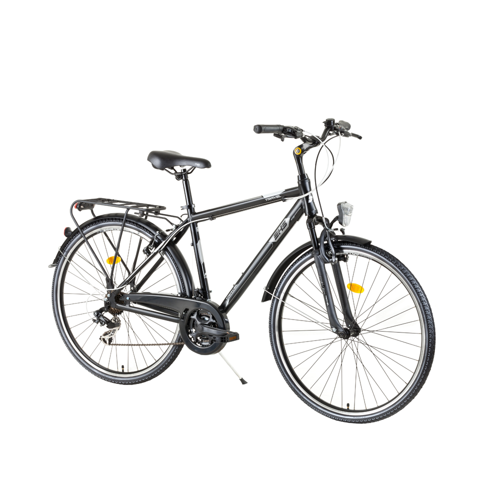 Pánsky trekingový bicykel DHS Travel 2855 28" - model 2017 - 520 mm (20,5")  - inSPORTline