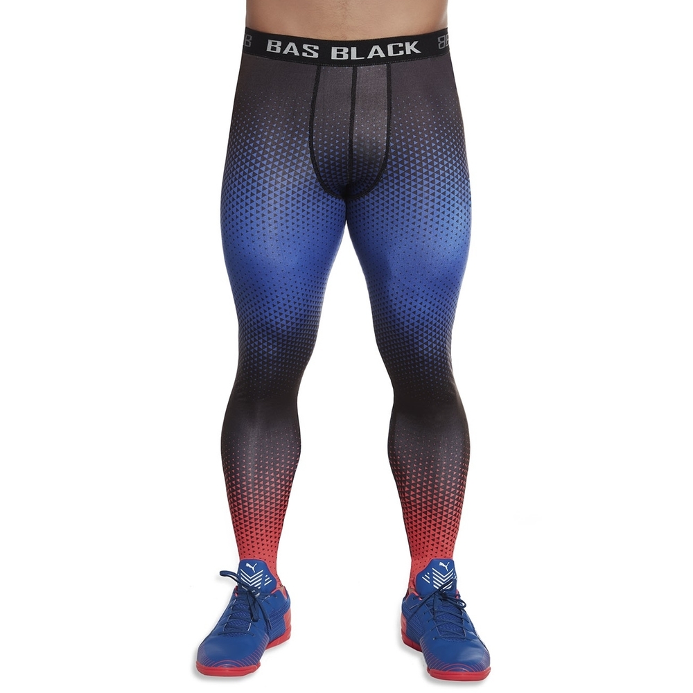 Férfi sport leggings BAS BLACK Quantum - inSPORTline