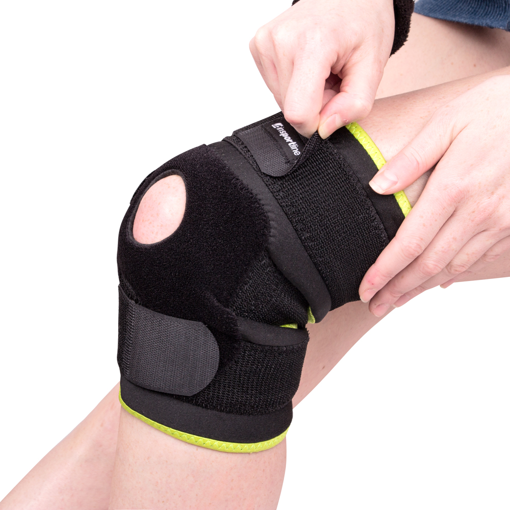 Magnetická bambusová bandáž na koleno inSPORTline - inSPORTline