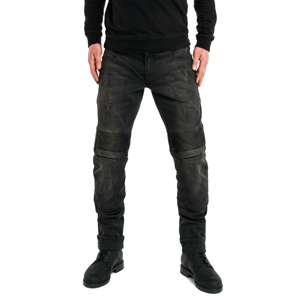 Męskie jeansy na motocykl PANDO MOTO Karl Devil 2 - inSPORTline