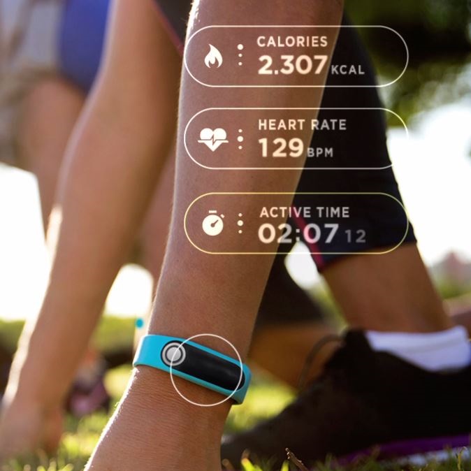 Fitness náramek TomTom Touch Fitness Tracker Cardio BMI - 2.jakost -  inSPORTline