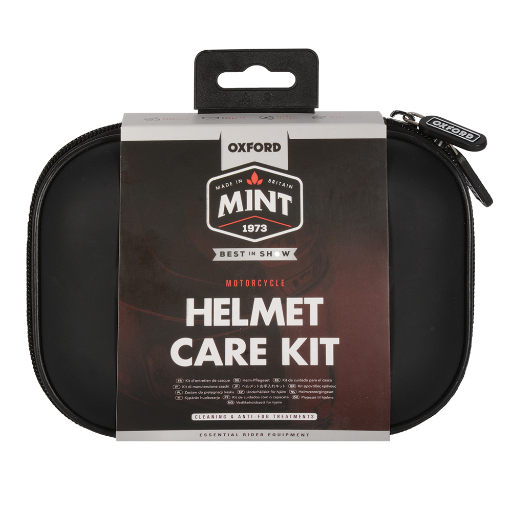 Sada prostředků pro čištění přileb a plexi Mint Helmet Care Kit -  inSPORTline
