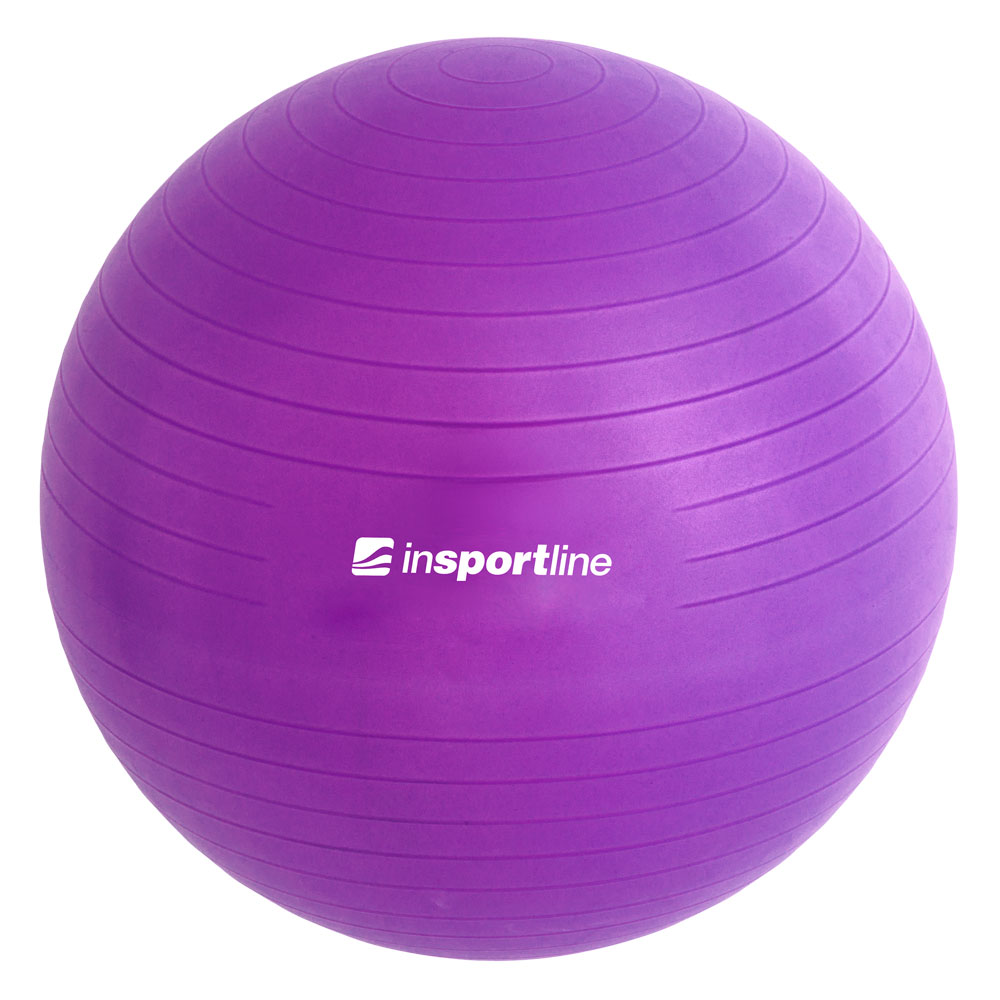 Gymnastický míč inSPORTline Top Ball 75 cm - fialová - inSPORTline