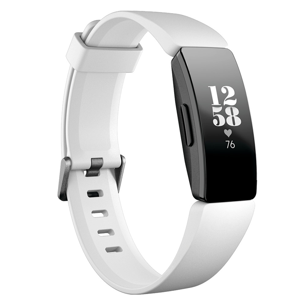 Fitbit HR Inspire okoskarkötő fehér/fekete - inSPORTline