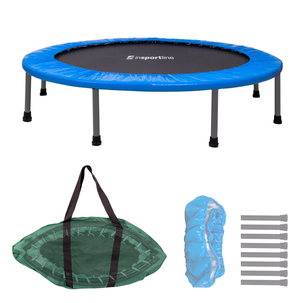 Składana trampolina dla dzieci inSPORTline 122 cm - inSPORTline
