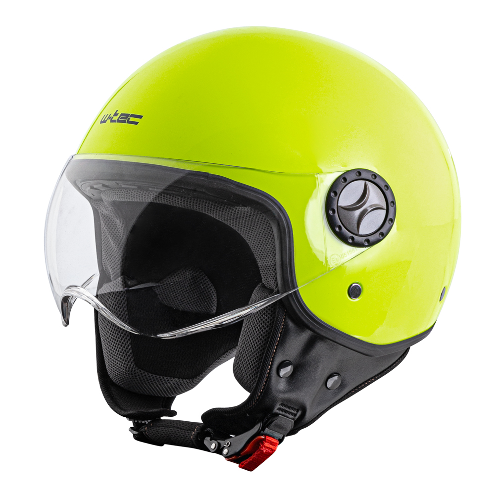 Helma na skútr W-TEC FS-701FY Fluo Yellow - XS (53-54) - inSPORTline