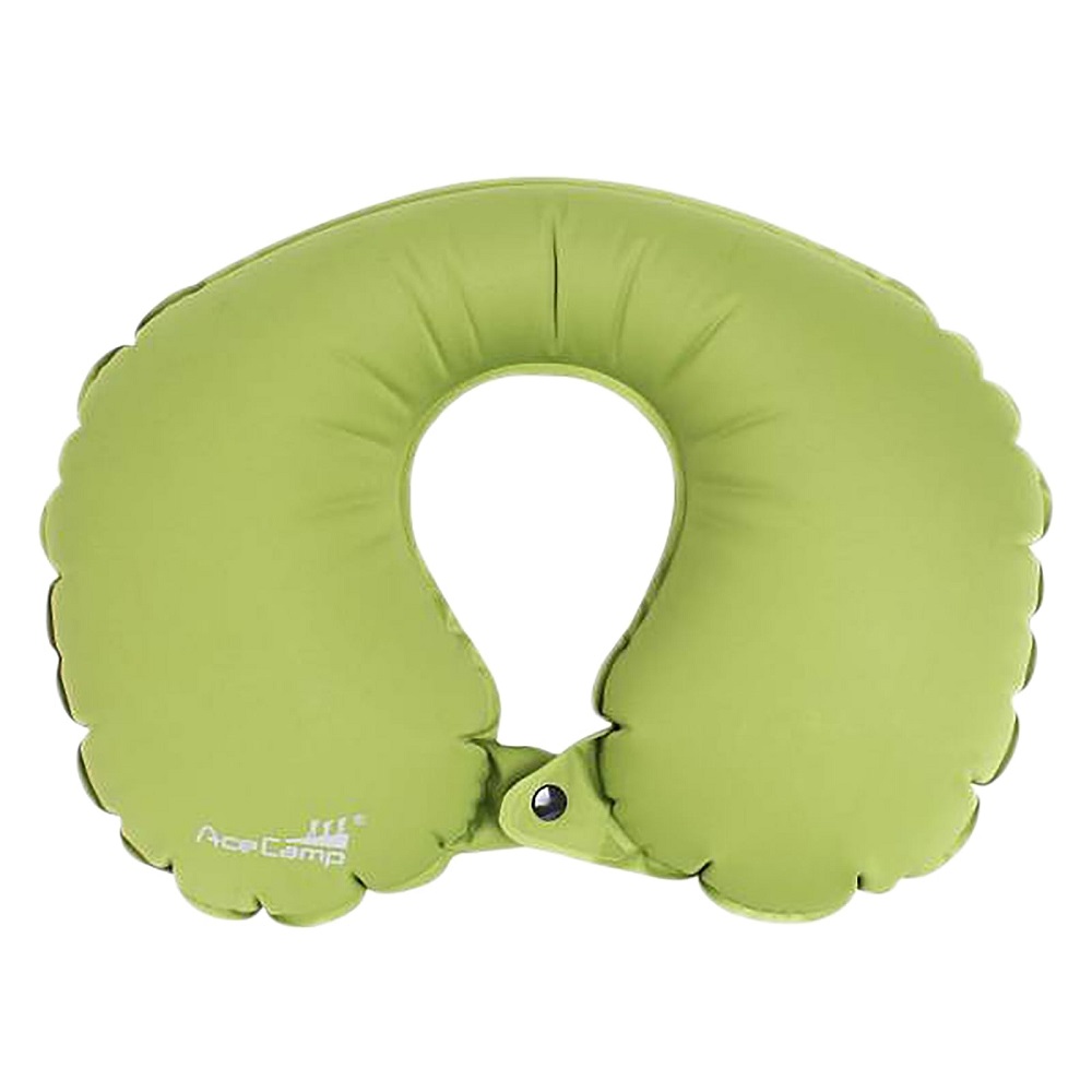 Nafukovací polštářek AceCamp Air Pillow U Green - inSPORTline