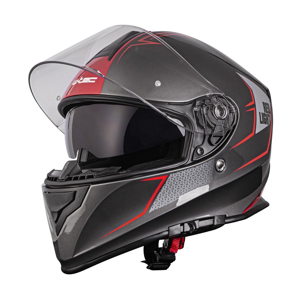 Moto helma W-TEC V127 Red Light - inSPORTline