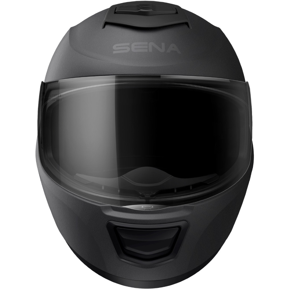 Moto přilba SENA Momentum EVO s integrovaným headsetem - matně černá -  inSPORTline