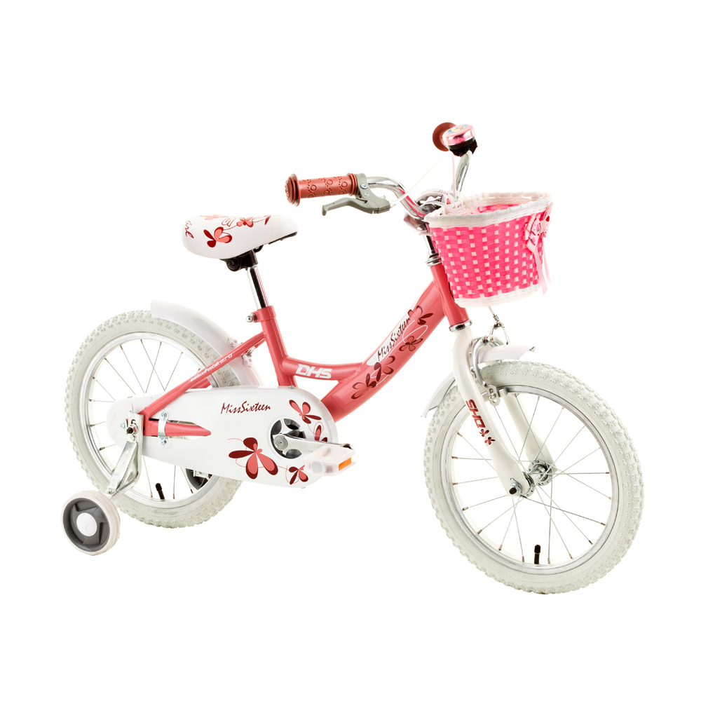 Detský bicykel DHS Miss Sixteen 1602 16" - model 2014 - inSPORTline