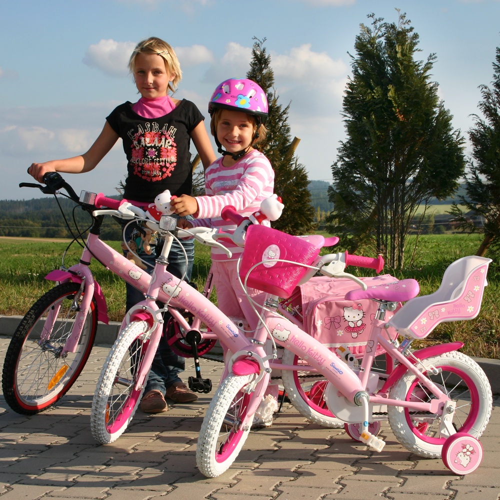 Gyermekkerékpár Hello Kitty Princess 12" - inSPORTline