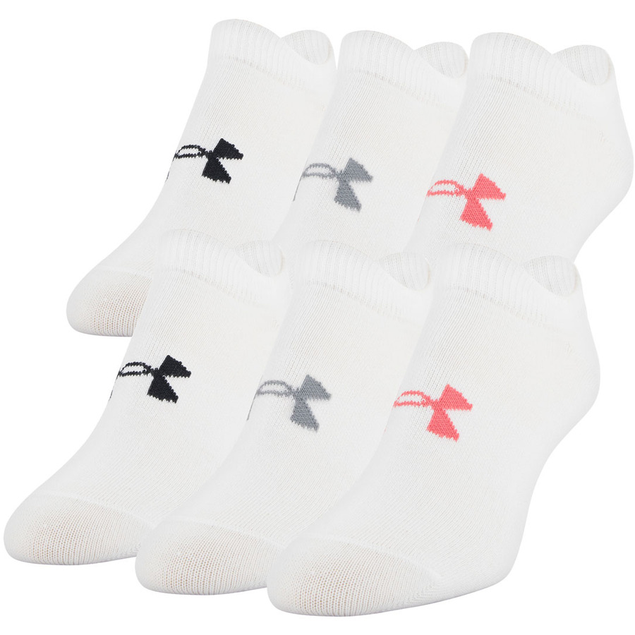 Dámske nízke ponožky Under Armour Women's Essential NS 6 párov - inSPORTline