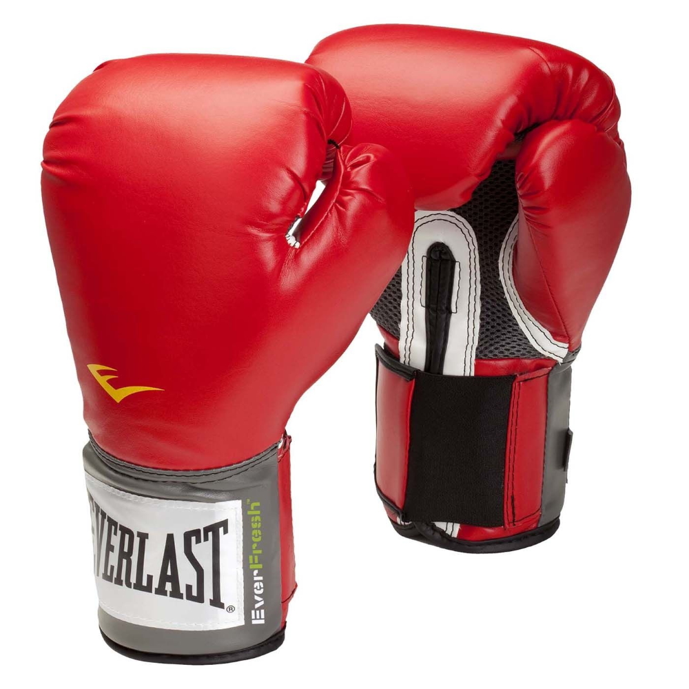 Boxerské rukavice Everlast Pro Style 2100 Training Gloves - červená -  inSPORTline