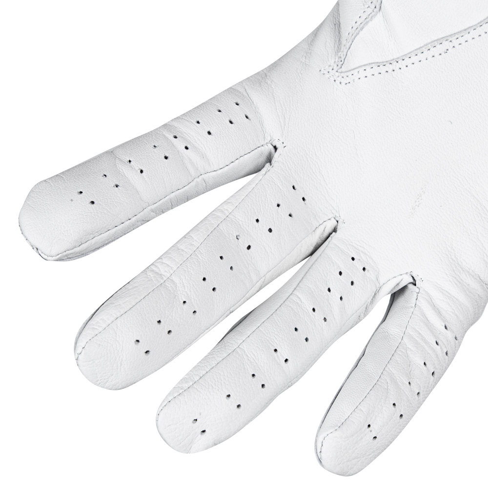 Pánské kožené rukavice inSPORTline Elmgreen - krémově bílá - inSPORTline