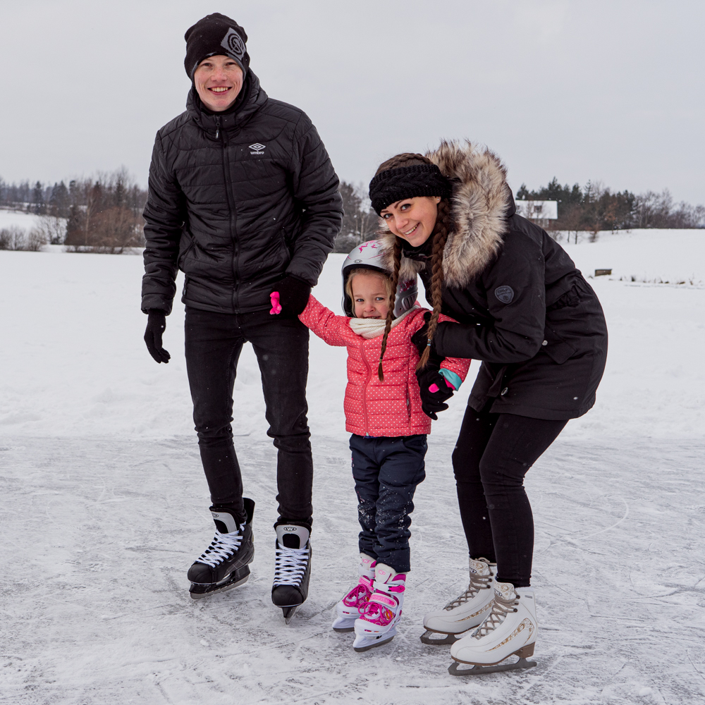 Detské zimné korčule WORKER Izabely Pro - s kožušinkou - inSPORTline
