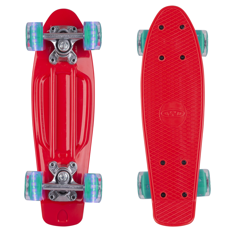 Mini Penny Board WORKER Pico 17" with Light Up Wheels - inSPORTline