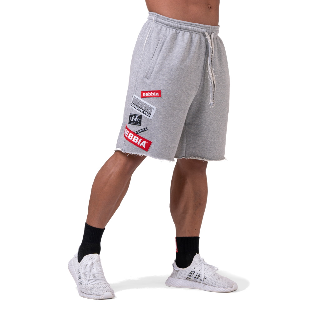 Pánské šortky Nebbia Limitless BOYS shorts 178 - Grey - inSPORTline
