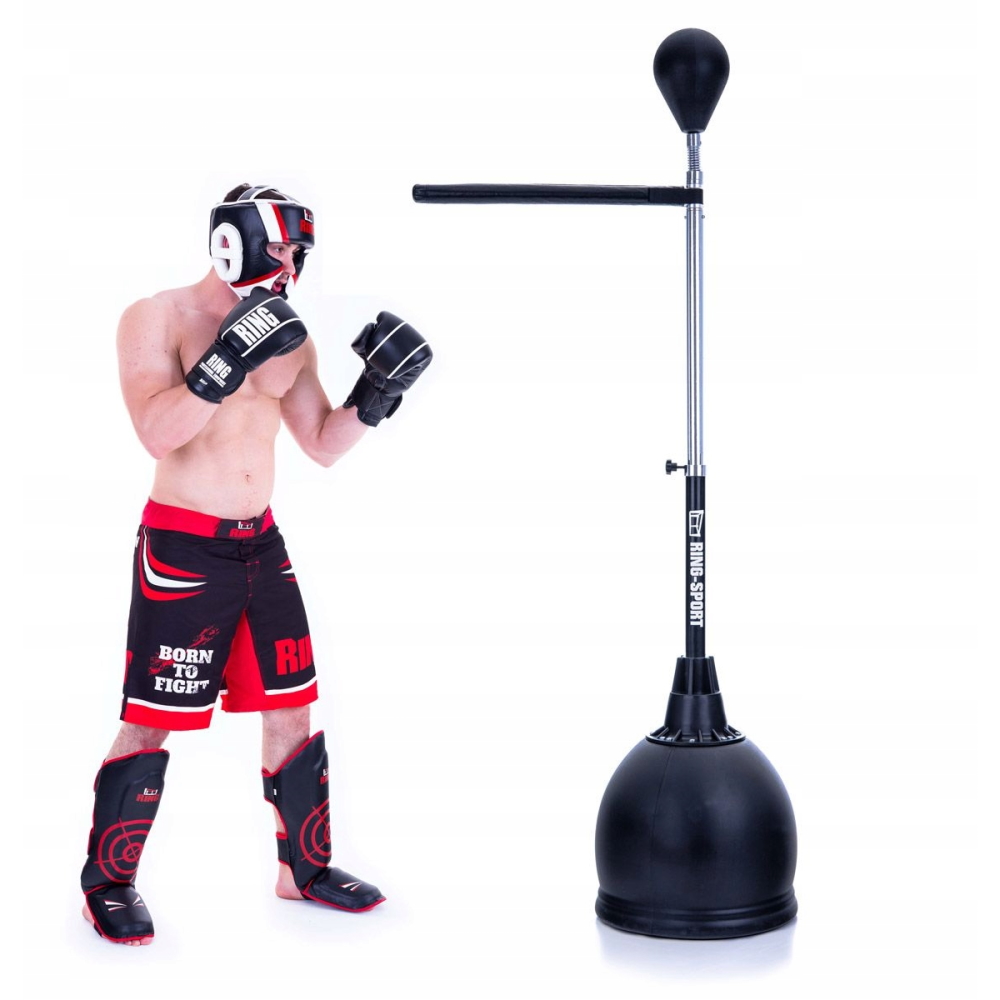 Reflexná boxovacia hruška s ramenom inSPORTline Beamus 161-205 cm -  inSPORTline