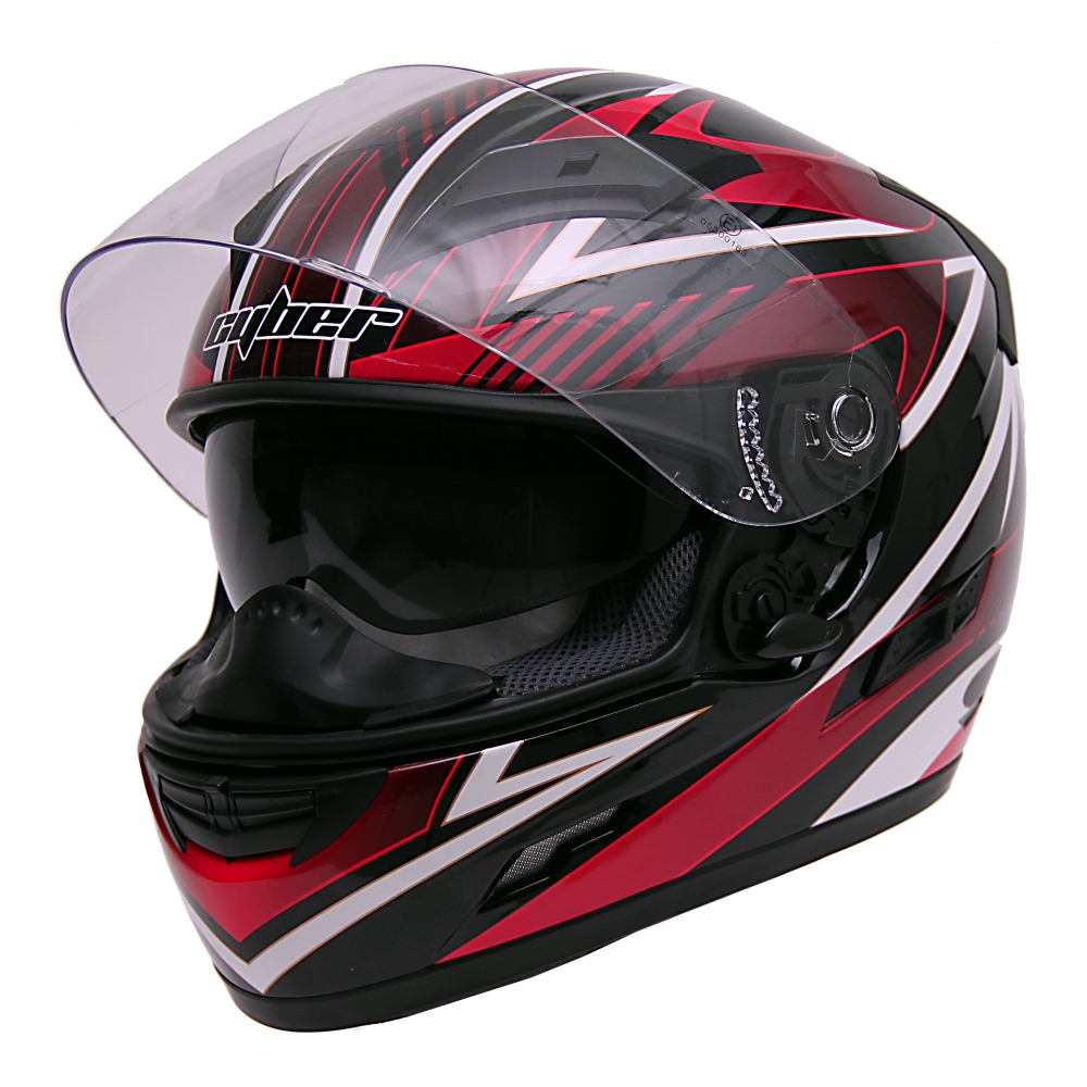 Dámská moto helma Cyber US 80 - růžová, M (57-58) - inSPORTline