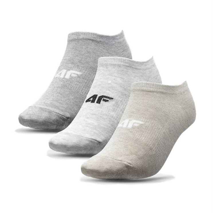 Dámské kotníkové ponožky 4F SOD003 3 páry - inSPORTline