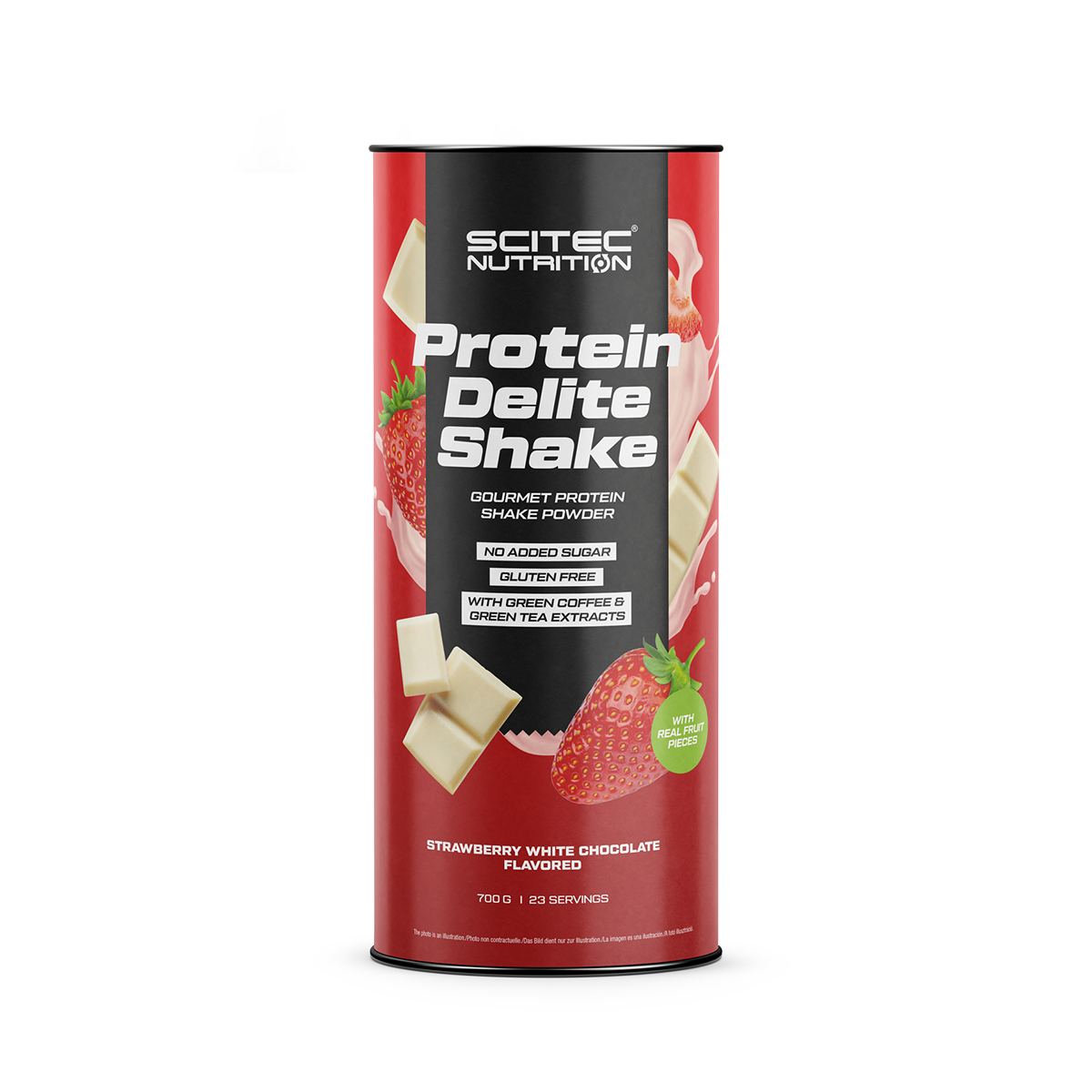 Scitec Protein Delite Shake 700g eper feh rcsoki inSPORTline