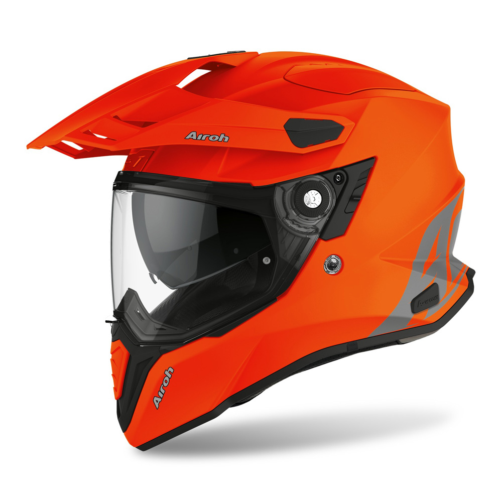 Moto přilba Airoh Commander Color oranžová matná 2022 - inSPORTline