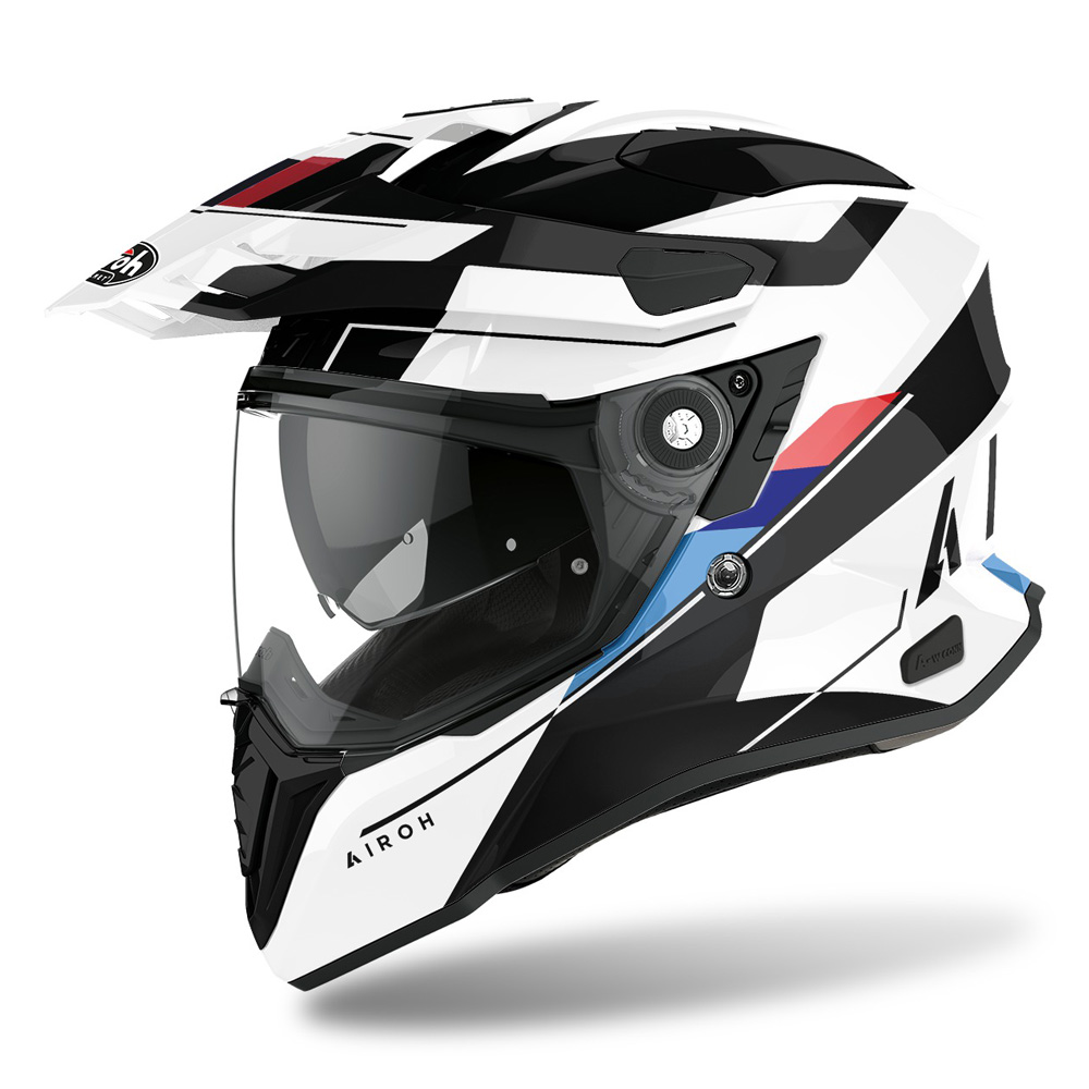 Moto přilba Airoh Commander Skill bílá 2022 - inSPORTline