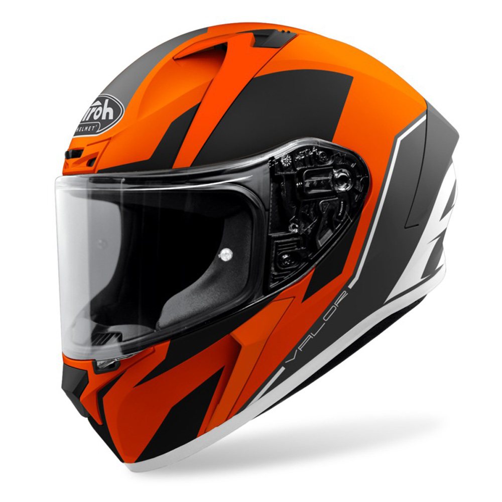Moto přilba Airoh Valor Wings matná oranžová 2022 - inSPORTline