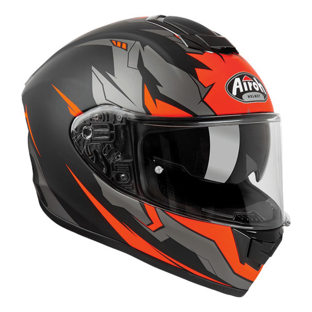 Moto přilba Airoh ST 501 Bionic oranžová/černa - inSPORTline