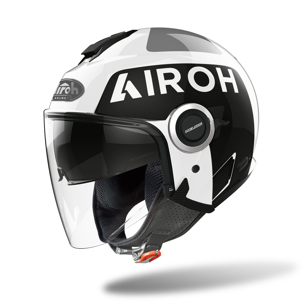 Moto přilba Airoh Helios Up lesklá bílá 2022 - inSPORTline