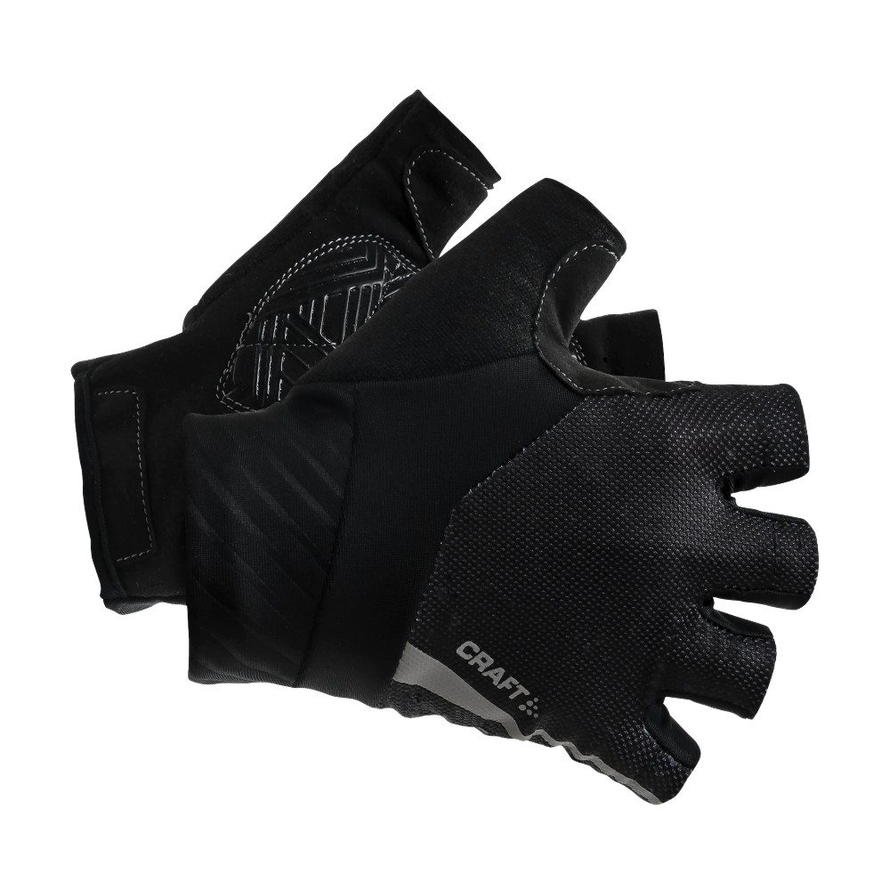 Cyklistické rukavice CRAFT Rouleur - čierna (stará) - inSPORTline
