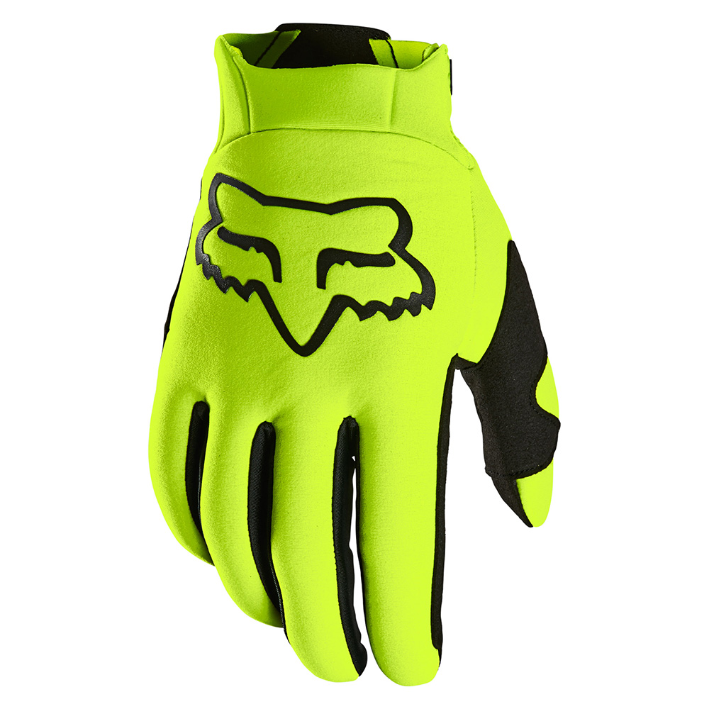 Motokrosové a cyklo rukavice FOX Legion Thermo Ce Fluo Yellow MX22 -  inSPORTline