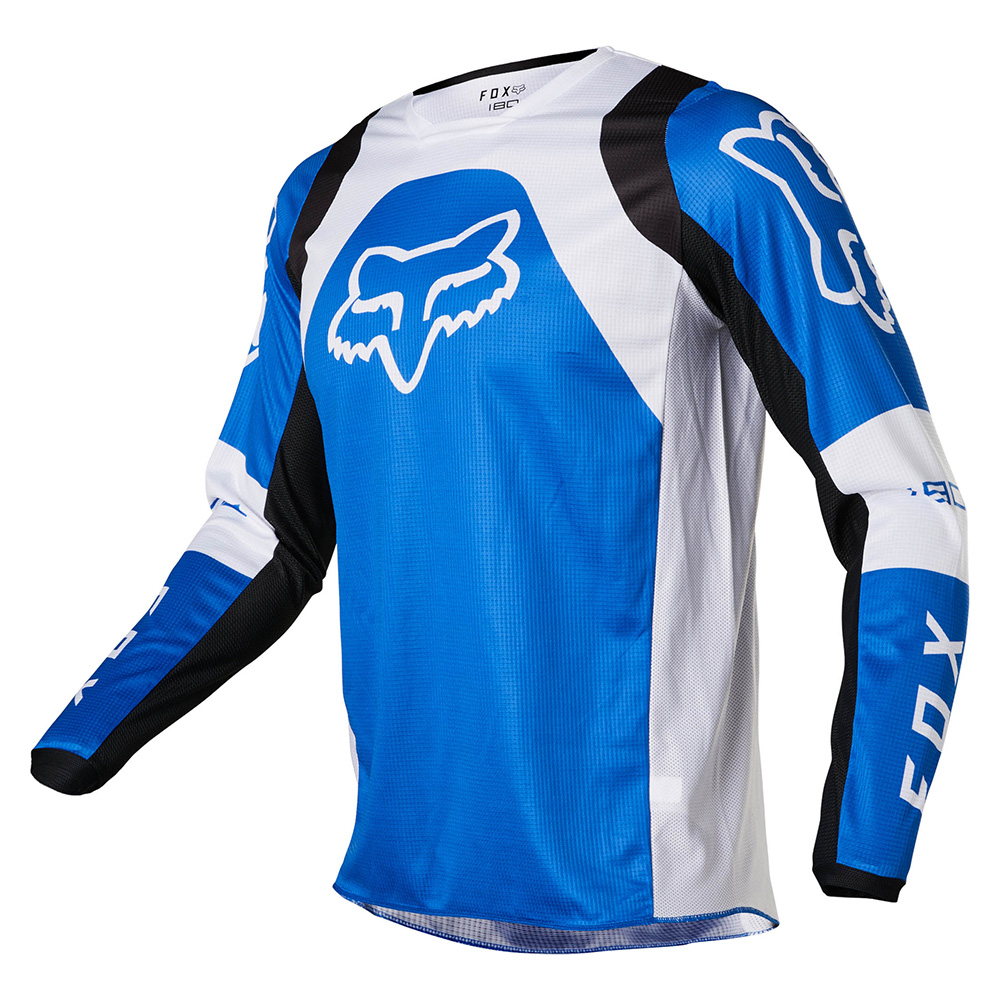 Motokrosový dres FOX 180 Lux Blue MX22 - inSPORTline