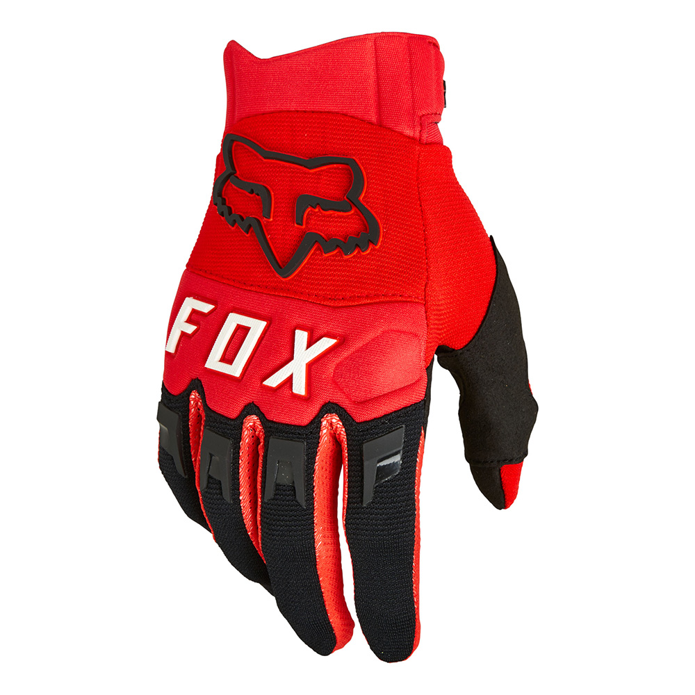 Motokrosové rukavice FOX Dirtpaw Ce Fluo Red MX22 - inSPORTline