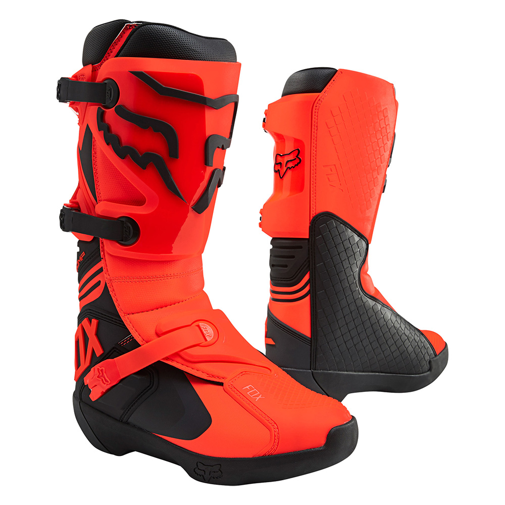 Motokrosové topánky FOX Comp Fluo Orange MX22 - inSPORTline