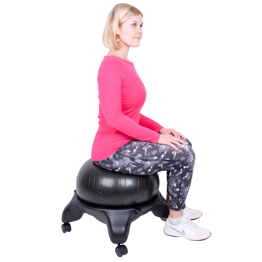 Krzesło z piłką rehabilitacyjne inSPORTline G-Chair Basic - inSPORTline