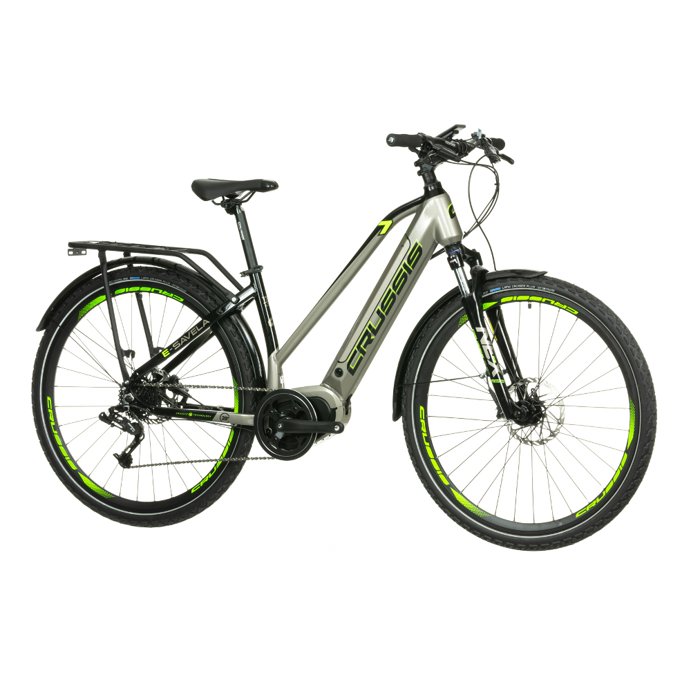 Elektryczny rower damski trekkingowy Crussis e-Savela 7.8 - model 2023 -  inSPORTline