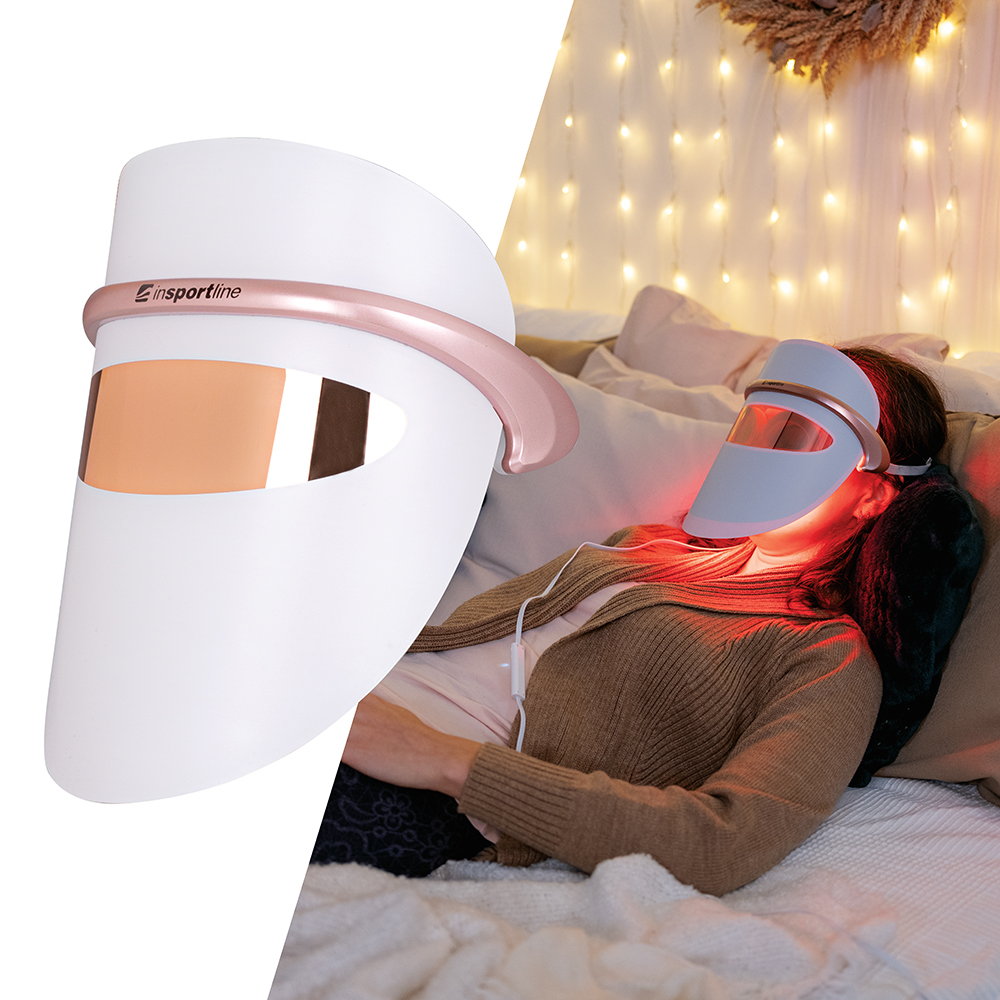 Ošetřující LED maska na obličej inSPORTline Esgrima - inSPORTline