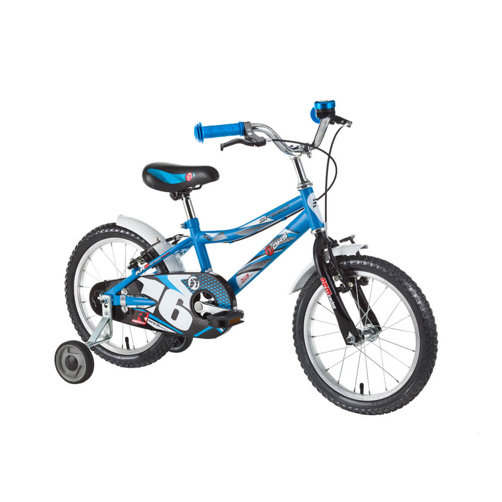Detský bicykel DHS Speed 1603 16" - model 2016 - blue - inSPORTline