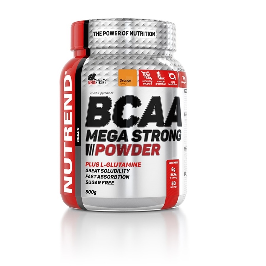 Práškový koncentrát Nutrend BCAA Mega Strong Powder 500 g - inSPORTline