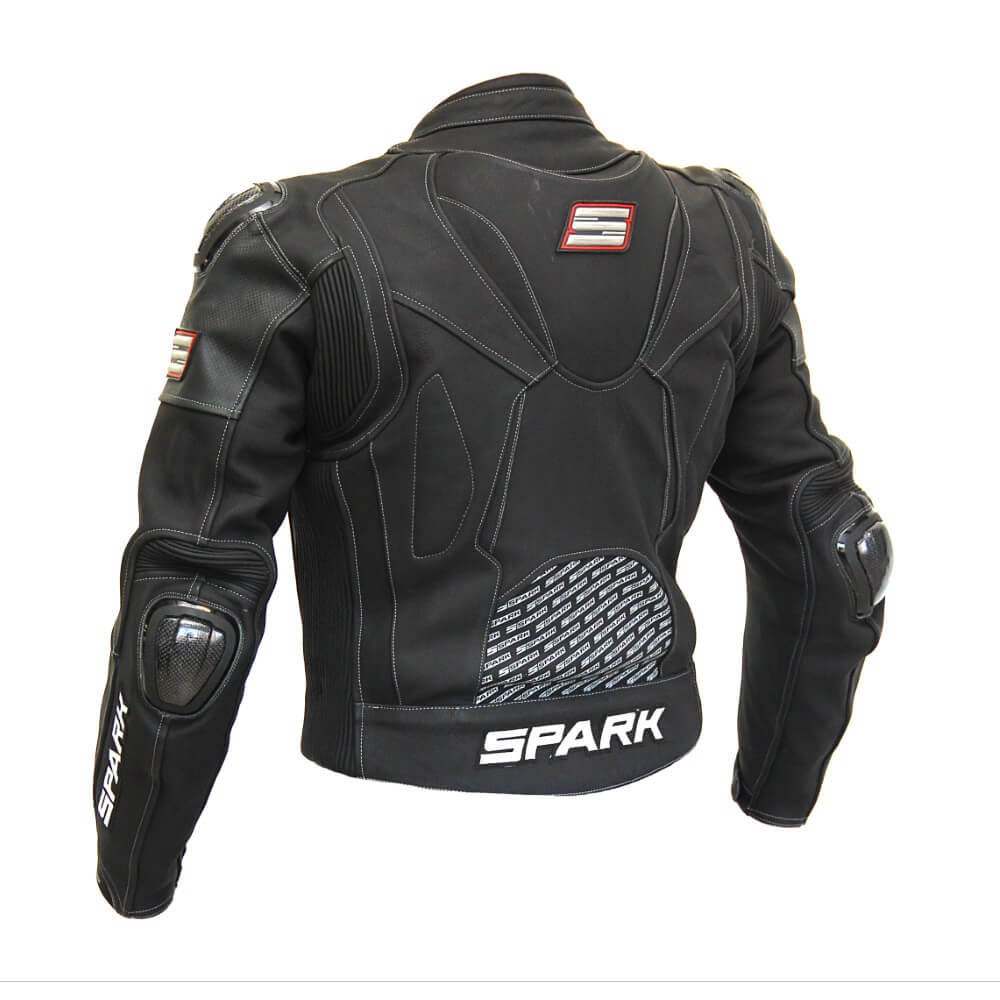 Pánska kožená moto bunda Spark ProComp - inSPORTline