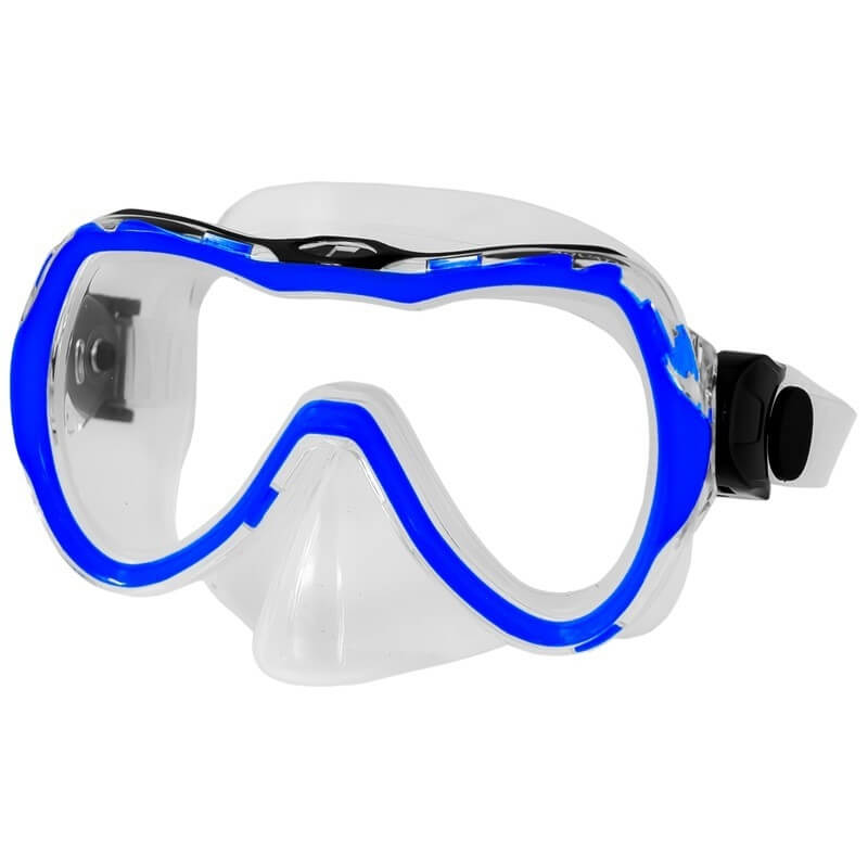 Dětské potapěčské brýle Aqua-Speed Enzo se šnorchlem Samos modrá -  inSPORTline