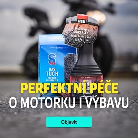 Péče o motorku a moto vybavení