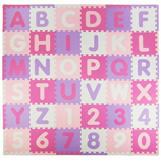 Szivacs puzzle szőnyeg inSPORTline Alfabino 30x30x1 cm, 36db