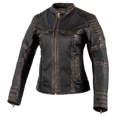 Women’s Leather Motorcycle Jacket Rebelhorn Hunter Pro Lady CE