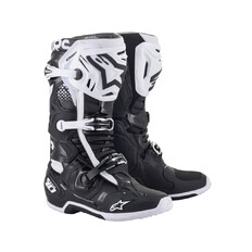 Motorcycle Boots Alpinestars Tech 10 Black/White 2022