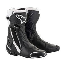 Women’s Motorcycle Boots Alpinestars SMX Plus 2 Black/White 2022