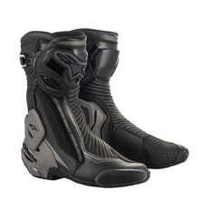 Women’s Motorcycle Boots Alpinestars SMX Plus 2 Black/Dark Gray 2022
