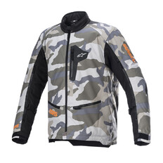 Motorcycle Jacket Alpinestars Venture XT Camouflage/Fluo Orange